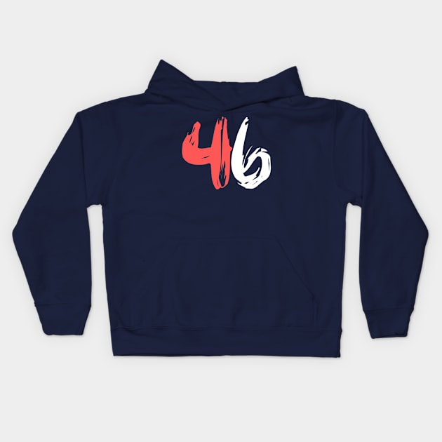 No 46 Kids Hoodie by Fashionfy